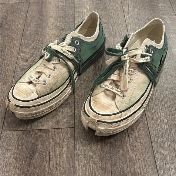 Converse x Feng Chen Wang Chuck 70 2-in-1 Ox Low Top Myrtle Sneaker - Picture 5 of 11